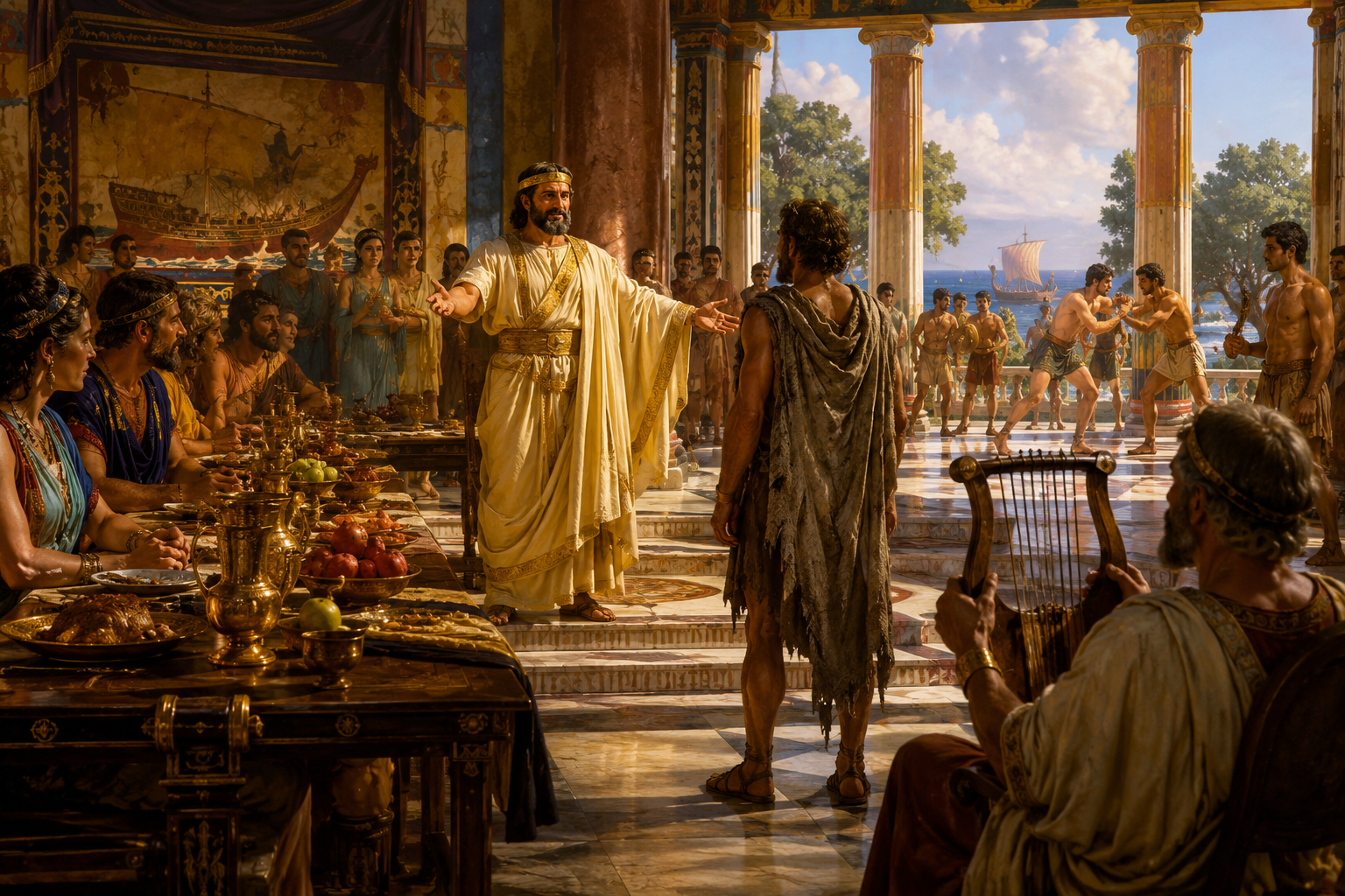 List The Three Activities Alcinous Uses To Entertain Odysseus: The Complete Guide To Homer’s Memorable Feast